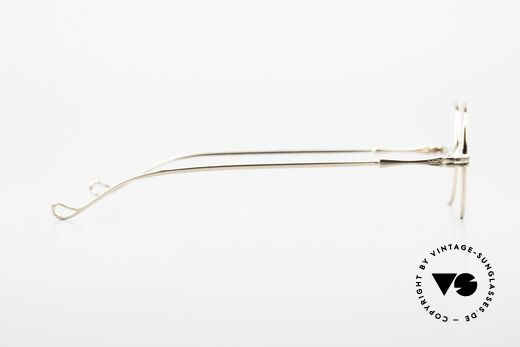 Lunor II 12 Small Round Gold Glasses, Size: extra small, Made for Men and Women