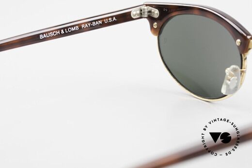 Ray Ban Clubmaster Oval 80's Bausch & Lomb Original, Size: medium, Made for Men and Women