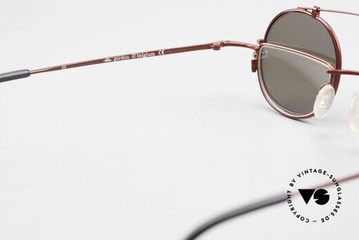 Theo Belgium Gordon Reading Glasses With Clip On, NO RETRO eyewear, but an over 20 years old ORIGINAL, Made for Men and Women