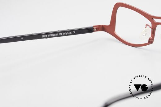 Theo Belgium Eye-Witness JK Pure Titanium Ladies Glasses, the frame can be glazed with optical lenses or sun lenses, Made for Women