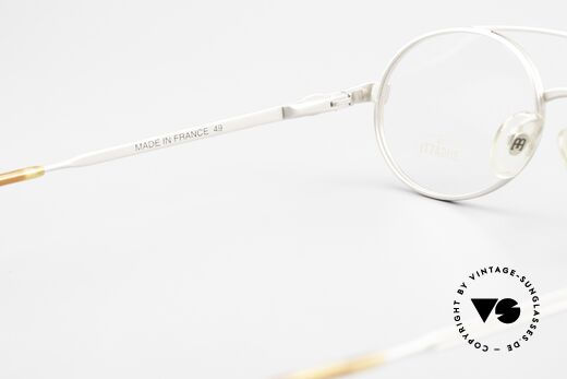 Bugatti 08105 Old Vintage Glasses 80's Men, the orig. DEMO lenses can be replaced optionally, Made for Men