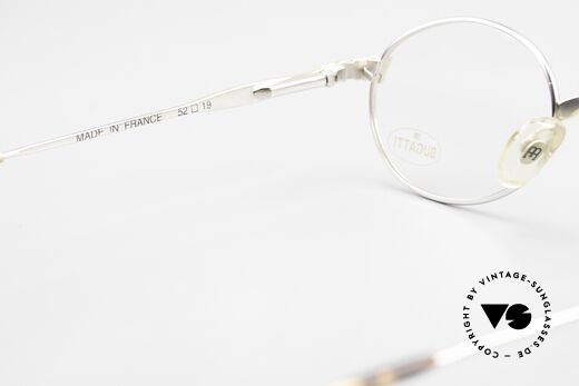 Bugatti 14109 90's Eyeglasses Titanium Men, high-end craftsmanship and materials (titanium temples), Made for Men