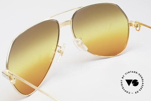 Cartier Vendome Santos - L Triple Gradient Desert Sun, unworn, new old stock (NOS), with full original packing, Made for Men