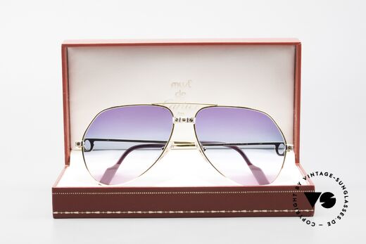 Cartier Vendome Santos - L Unique Triple Gradient Galaxy, NO retro sunglasses, but an authentic vintage ORIGINAL, Made for Men Cartier Vendome Santos - L Unique Triple Gradient Galaxy, NO retro sunglasses, but an authentic vintage ORIGINAL, Made for Men