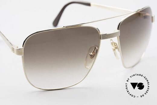 Dunhill 6036 Gold Plated Frame Comfort Fit, unworn (like all our rare old vintage Dunhill sunglasses), Made for Men