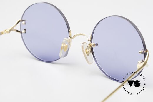 Cartier Madison Round Luxury Sunglasses 90's, NO RETRO sunglasses, but a rare old Cartier Original, Made for Men and Women