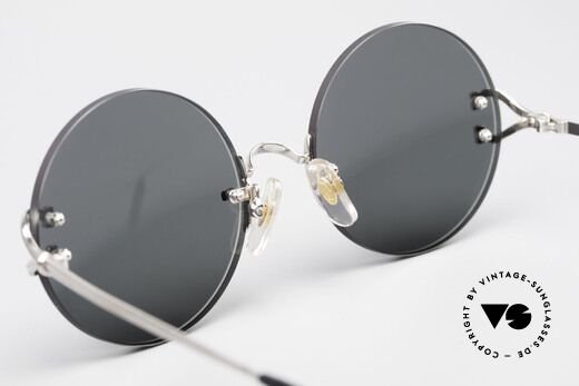 Cartier Madison Small Round Rimless Shades, NO RETRO sunglasses, but a rare old Cartier original, Made for Men and Women