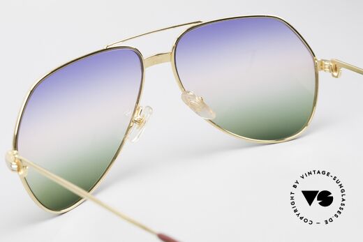 Cartier Vendome LC - L Rare Luxury Sunglasses 80's, unworn with original Cartier packing (collector's item), Made for Men
