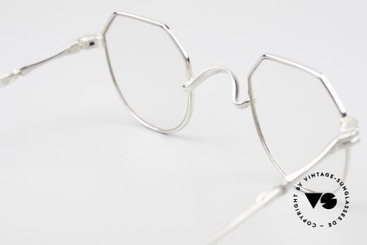 Lunor I 18 Telescopic Telescopic Platinum Frame, the "I18" design is extremely rare; collector's item!, Made for Men and Women