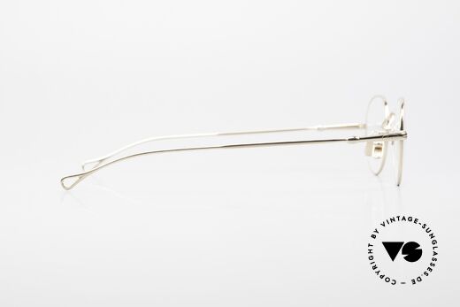 Lunor V 108 Gold Plated Glasses Titanium, Size: medium, Made for Men