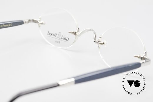 Gold & Wood 338 Luxury Rimless Specs Oval 90's, Size: small, Made for Men and Women Gold & Wood 338 Luxury Rimless Specs Oval 90's, Size: small, Made for Men and Women