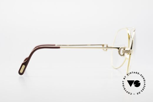 Cartier Grand Pavage Diamond Glasses Solid Gold, this one-time luxury Cartier model is !!NOT FOR SALE!!, Made for Men