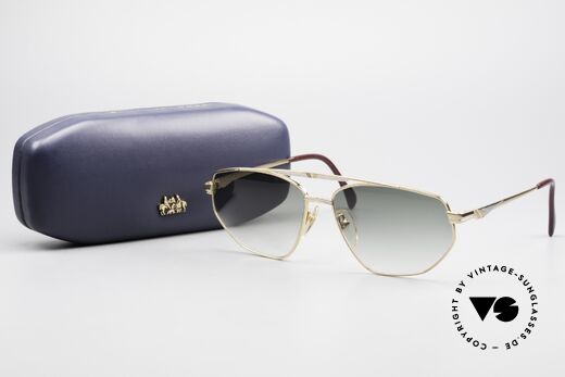 Roman Rothschild R1040 18kt Gold Palladium Finish, NO RETRO glasses; a precious 80's original; size 62/15, Made for Men