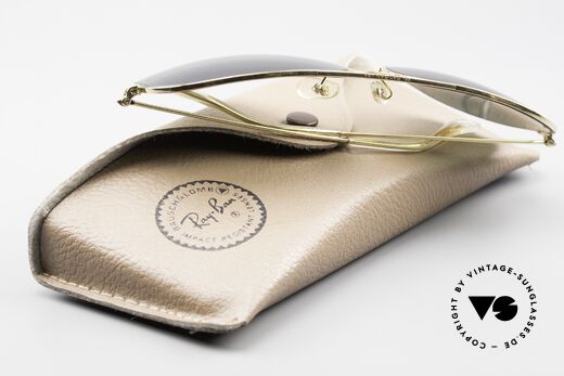 Ray Ban Large Metal II 80's Pilot Sunglasses Aviator, NO RETRO shades, but an old original in 62/14 size, Made for Men