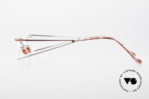 Locco Stars C Extraordinary Rimless Frame, demo lenses should be replaced with prescriptions, Made for Men and Women