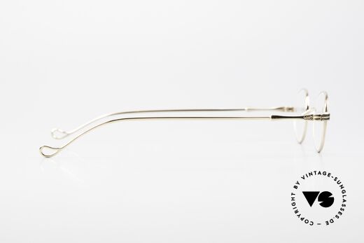 Lunor II 03 XS Unisex Frame Gold Plated, NO RETRO EYEGLASSES; but a 1990's vintage ORIGINAL, Made for Men and Women
