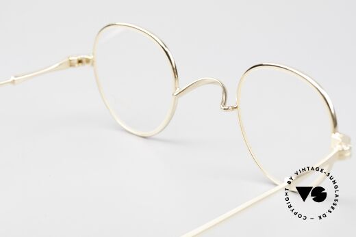 Lunor II 15 Old Panto Frame Gold Plated, Size: small, Made for Men and Women Lunor II 15 Old Panto Frame Gold Plated, Size: small, Made for Men and Women