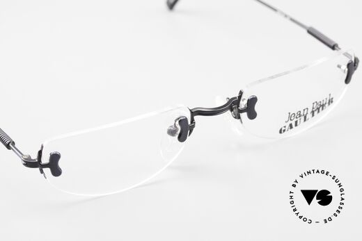 Jean Paul Gaultier 55-0174 Rimless JPG Designer Glasses, demo lenses can be replaced with optical (sun) lenses, Made for Men and Women