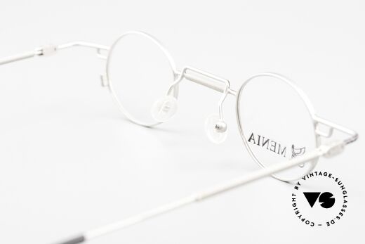 Menia 4012 Round 90s Frame Bauhaus Style, the frame (Bauhaus style) can be glazed optionally, Made for Men and Women