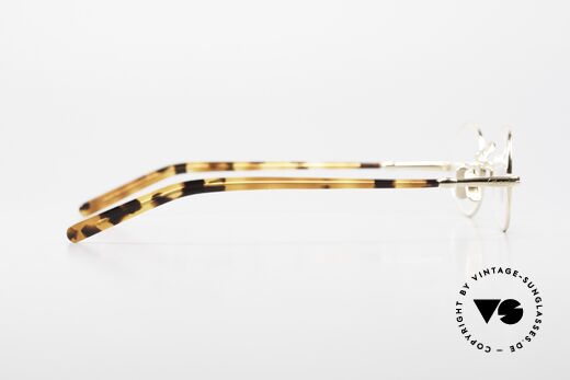 Lunor VA 100 Oval Lunor Glasses Gold Plated, NO RETRO EYEWEAR; an old original, made in Germany, Made for Men and Women