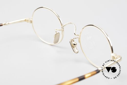 Lunor VA 100 Oval Lunor Glasses Gold Plated, Size: medium, Made for Men and Women Lunor VA 100 Oval Lunor Glasses Gold Plated, Size: medium, Made for Men and Women
