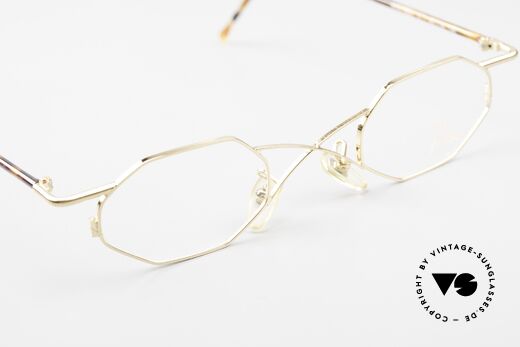 Filou 2501 Octagonal Frame With X Bridge, NO RETRO eyeglasses, but 100% vintage ORIGINAL, Made for Men and Women