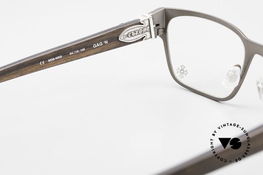 Chrome Hearts GAG'N Luxury Frame For Connoisseurs, titanium frame can be glazed with prescriptions, Made for Men