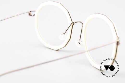 Lindberg Mette Air Titan Rim Ladies Glasses Geometrical, orig. Lindberg DEMO lenses can be replaced optionally, Made for Women