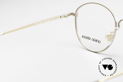 Giorgio Armani 174 Classic 80's Panto Eyeglasses, NO RETRO SPECS, but a unique 35 years old original, Made for Men and Women