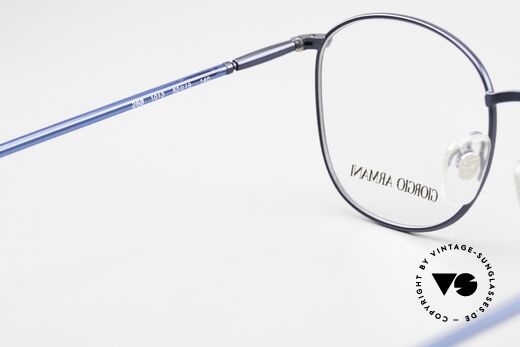 Giorgio Armani 1013 Old Square Panto Glasses 80's, the DEMO lenses can be replaced with prescriptions, Made for Men