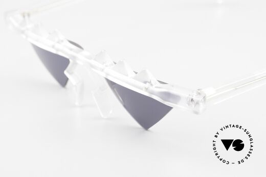 Design Maske Berlin Ethno 3 Crazy Vintage Art Shades 90's, fancy triangular sun lenses with 100% UV protection, Made for Men and Women