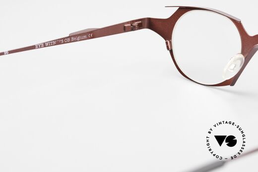 Theo Belgium Eye-Witness OB Ladies Eyeglasses Avant-Garde, so to speak: vintage eyeglasses with representativeness, Made for Women