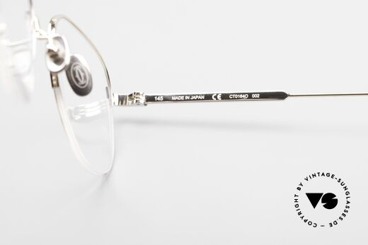Cartier Titanium CT0164O Panto Glasses Ladies & Gents, Size: medium, Made for Men and Women