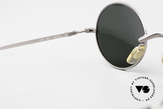 Giorgio Armani EA013 Small Round 90's Sunglasses, frame fits optical lenses or sun lenses optionally, Made for Men and Women