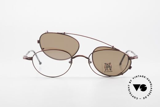 Jean Paul Gaultier 57-0006 Rare Vintage Frame 90's Clip On, Size: medium, Made for Men and Women