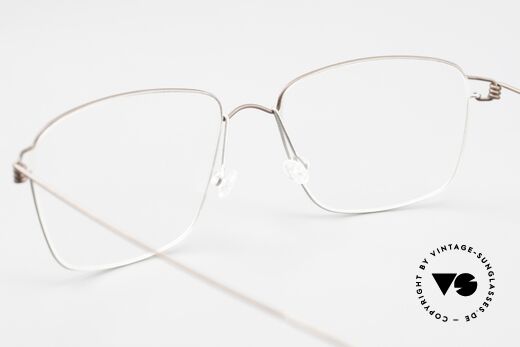 Lindberg Nicholas Air Titan Rim High-End Titanium Frame, simple & strong frame: free from screws, rivets & welds, Made for Men