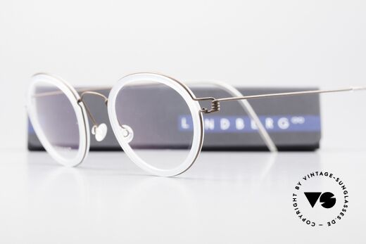 Lindberg Lex Air Titan Rim Panto Glasses Ladies & Gents, Size: medium, Made for Men and Women