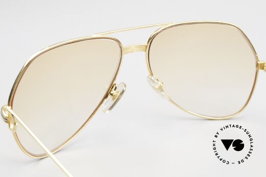Cartier Vendome LC - L Orange Gradient Sun Lenses, unworn vintage glasses with full original Cartier packing, Made for Men