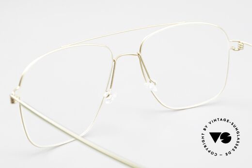 Lindberg Mikkel Air Titan Rim Men's Glasses Square Aviator, titanium frame is made for (optical) lenses of any kind, Made for Men