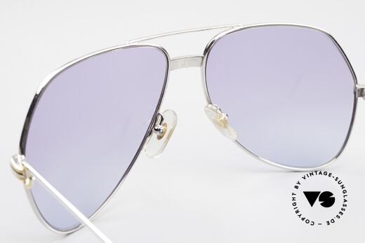 Cartier Vendome LC - L Platinum Sunglasses Aviator 80s, unworn rarity with orig. packing; hard to find these days, Made for Men