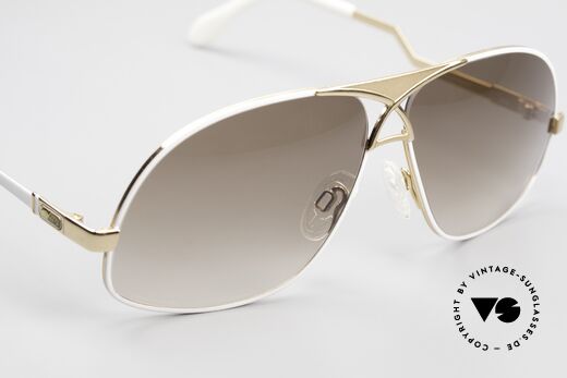 Cazal 737 80's West Germany Cazal Frame, brown-gradient sun lenses (for 100% UV protection), Made for Men