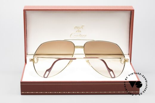 Cartier Grand Pavage Jewel Sunglasses Solid Gold, Size: large, Made for Men
