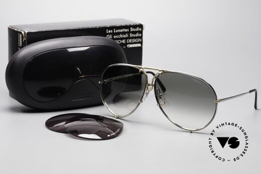 Porsche 5621 Old 80's Bicolor Sunglasses, mod. 5621 = 80's LARGE size (X-LARGE, these days), Made for Men