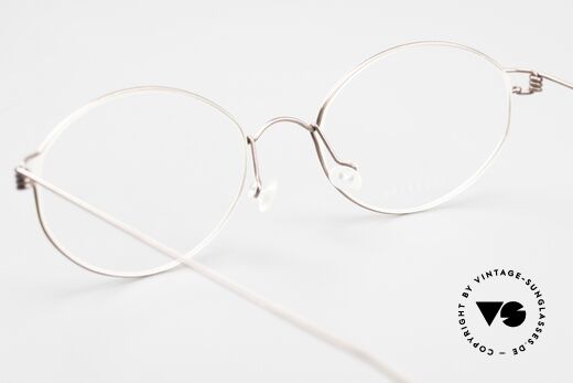 Lindberg Fila Air Titan Rim Oval Titanium Frame Women, simple & strong frame: free from screws, rivets & welds, Made for Women