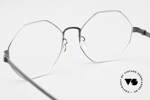 Lindberg 9609 Strip Titanium Women's Men's Glasses Octag, titanium frame fits lenses (optical / sun) of any kind, Made for Men and Women