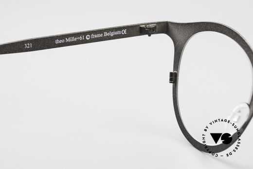 Theo Belgium Mille 61 Lively Frame Pattern Unique, 143mm frame width: rather a LARGE size; unisex, Made for Men and Women