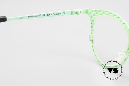 Theo Belgium Mille 21 Women's Eyeglass-Frame Metal, 140mm width = rather a LARGE size for ladies!, Made for Women