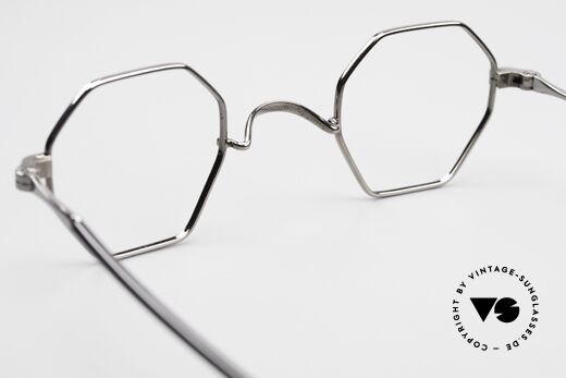 Lunor II A 11 Octagonal Eyeglasses Gunmetal, frame can be glazed with lenses of any kind (optical / sun), Made for Men and Women