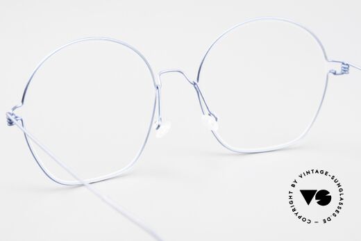 Lindberg Jane Air Titan Rim Women's Glasses Panto Round, orig. Lindberg DEMO lenses can be replaced optionally, Made for Women