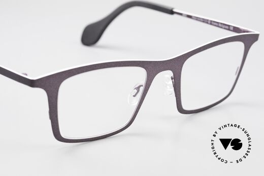 Theo Belgium Mille 23 Classic Designer Eyeglass-Frame, 140mm width = a LARGE size for ladies & gents, Made for Men and Women